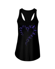 Dragonfly Heart Ladies Flowy Tank tile