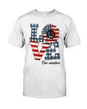 Love one another Classic T-Shirt front