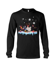Three Chickens Christmas Long Sleeve Tee tile