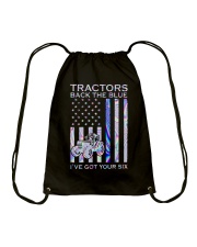 Trackers Back The Blue 2 Sides Drawstring Bag tile