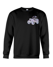 Trackers Back The Blue 2 Sides Crewneck Sweatshirt tile