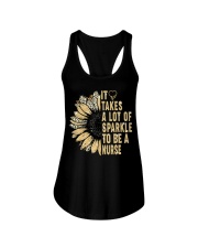 It takes A lot Of Time To Be A Nurse Ladies Flowy Tank tile