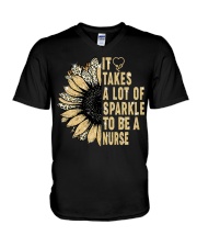 It takes A lot Of Time To Be A Nurse V-Neck T-Shirt tile