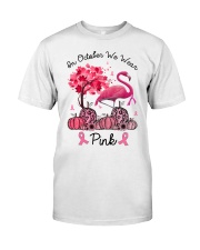 Flamingo - Sand Beach Relax Premium Fit Mens Tee tile