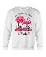 Flamingo - Sand Beach Relax Crewneck Sweatshirt tile