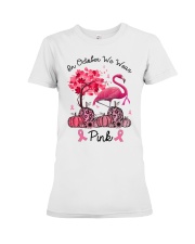 Flamingo - Sand Beach Relax Premium Fit Ladies Tee tile