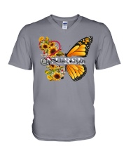 Nurse Save Love Inpire V-Neck T-Shirt tile