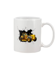 Cat140H grader Crack Mug tile