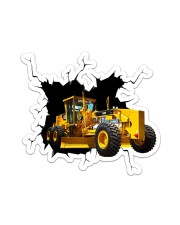 Cat140H grader Crack Sticker - Single (Vertical) front