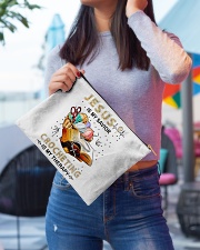 Jesus Is My Savior Crocheting Is My Therapy Accessory Pouch - Large aos-accessory-pouch-12-5x8-5-lifestyle-front-01