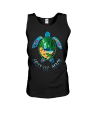 Salty Lil Beach Unisex Tank tile