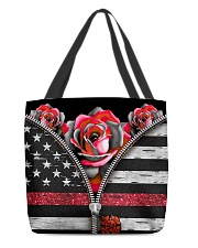 Back The Red Roses All-over Tote back