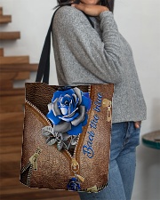 Blue Rose Back The Blue All-over Tote aos-all-over-tote-lifestyle-front-09