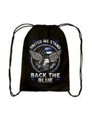 Police - United We Stand 2-sided Drawstring Bag tile