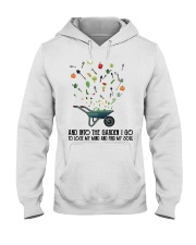 And Into The Garden I Go Vegetable Hooded Sweatshirt tile