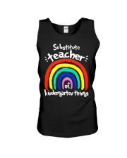 Substitute teacher of kindergarten things Unisex Tank tile