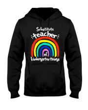Substitute teacher of kindergarten things Hooded Sweatshirt tile