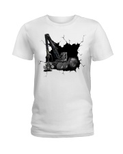 Crane V4 Crack Ladies T-Shirt tile