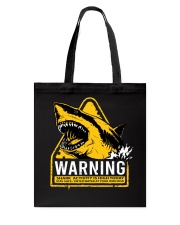 Warning Shark Activity Tote Bag tile