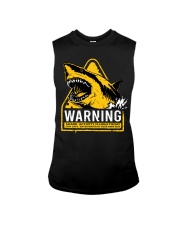 Warning Shark Activity Sleeveless Tee tile