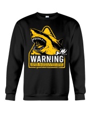 Warning Shark Activity Crewneck Sweatshirt tile
