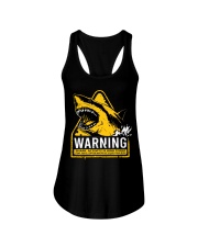 Warning Shark Activity Ladies Flowy Tank tile