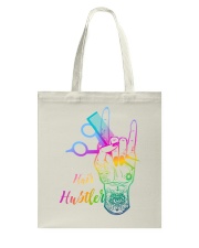 Hair Hustler Rainbow Tote Bag tile
