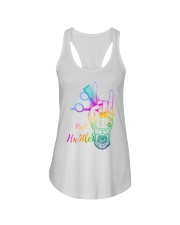 Hair Hustler Rainbow Ladies Flowy Tank tile