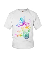 Hair Hustler Rainbow Youth T-Shirt tile