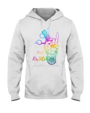 Hair Hustler Rainbow Hooded Sweatshirt tile