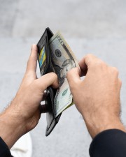 Personalized Native Men Wallet Men's Leather Wallet aos-men-leather-wallet-lifestyle-front-18