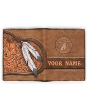 Personalized Native Men Wallet Men's Leather Wallet full