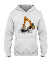 Excavator Back In The Days Hooded Sweatshirt tile