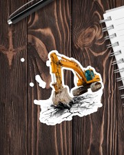 Excavator Back In The Days Sticker - Single (Vertical) aos-sticker-single-vertical-lifestyle-front-05