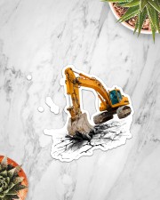 Excavator Back In The Days Sticker - Single (Vertical) aos-sticker-single-vertical-lifestyle-front-06