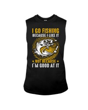 I go fishing Sleeveless Tee tile