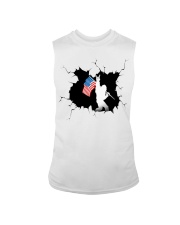 Bigfoot and American Flag 3 Sleeveless Tee tile