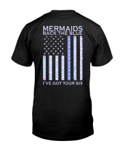 Mermaids Back The Blue 2 Side Classic T-Shirt back