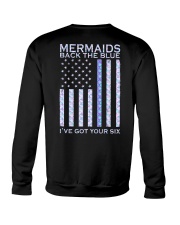 Mermaids Back The Blue 2 Side Crewneck Sweatshirt tile