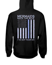 Mermaids Back The Blue 2 Side Hooded Sweatshirt tile