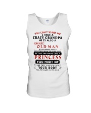 You Can't Scare Me Grandpa Unisex Tank tile