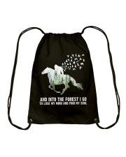 Bigfoot And Into The Forest Drawstring Bag tile