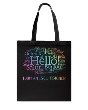 Hello Multilanguage ESOL Tote Bag tile