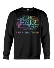 Hello Multilanguage ESOL Crewneck Sweatshirt tile