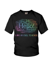 Hello Multilanguage ESOL Youth T-Shirt tile