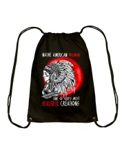 Native American Woman Drawstring Bag tile