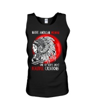 Native American Woman Unisex Tank tile