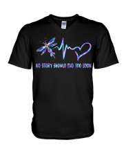 No Story Should End Too Soon V-Neck T-Shirt tile