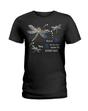 Dragonfly Those We Love Don'T Go Away Ladies T-Shirt tile