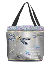 Dragonfly Those We Love Don'T Go Away All-Over Tote tile